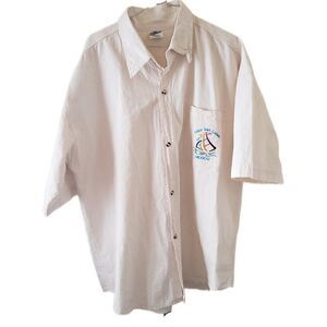 Casablanca Men's Cabo San Lucas Short Sleeve Button Down Shirt